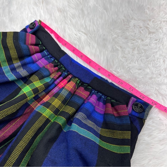 Vivienne Westwood Vintage 1994 Metropolitan Tartan Bustle Skirt - Picture 12 of 16